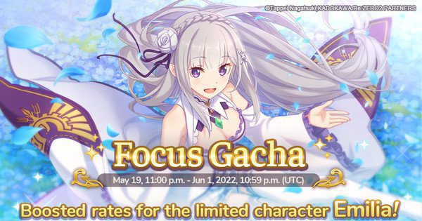 Princesa Conecta!  O jogo para smartphone Re:Dive é lançado no evento Re:Zero Crossover - Interesse