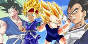 goku and vegeta jr