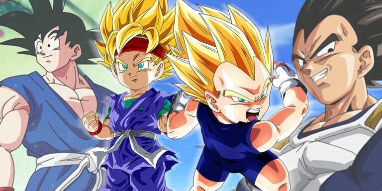 goku and vegeta jr