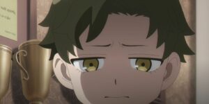 spy x family damian feels pressure and is sad