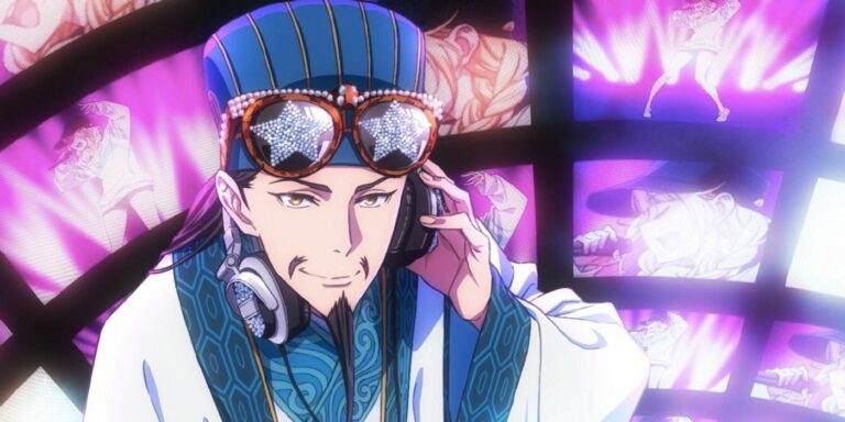 Kongming With Headphones.