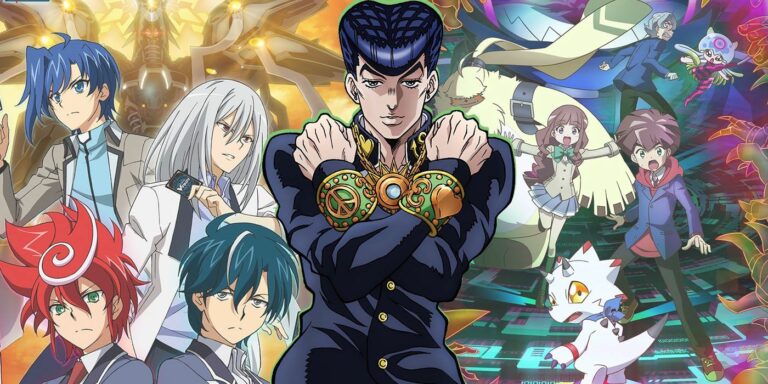 jojo bizzare adventure cardfight vanguar digimon ghost game