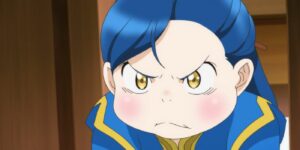 Angry Myne in Ascendance of a Bookworm