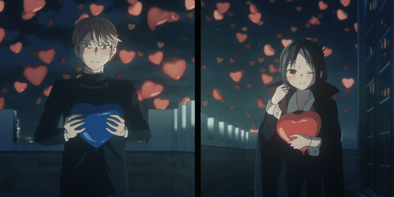 Shirogane and Shinomiya want to confess to each other in Kaguya-sama: Love Is War
