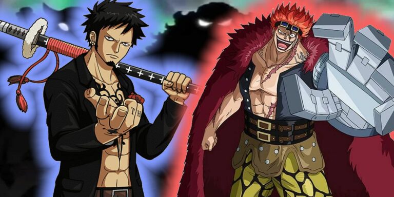 Law and Kid in One Piece