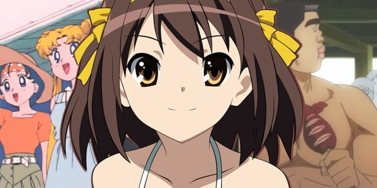 haruhi suzumiya, sailor moon, my love story