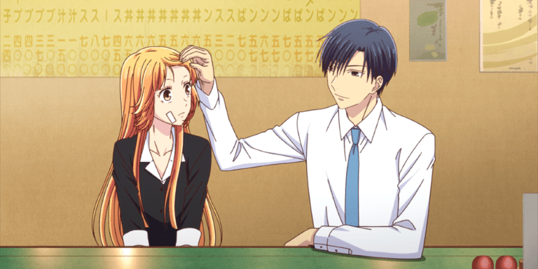 Kyoko and Katsuya in Fruits Basket Prelude