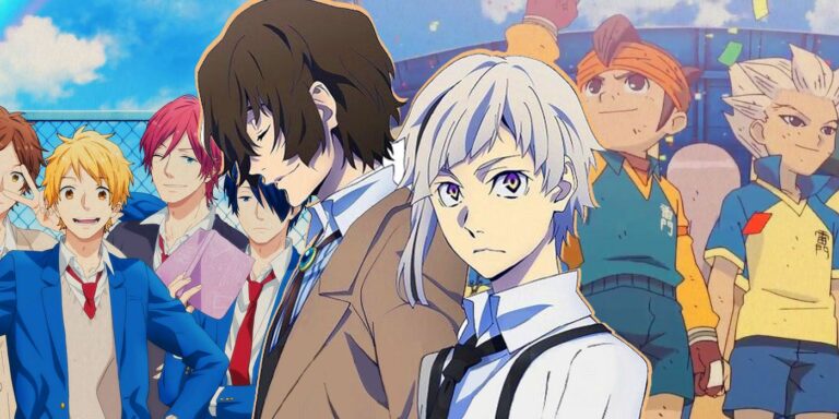 nijiro days, bungo stray dogs, inazuma eleven