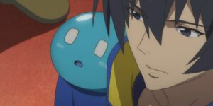 Yjuji slime on shoulder