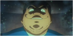 Tonpa with an evil grin