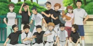 The main cast of Big Windup!