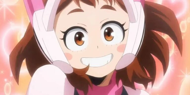 Ochaco big smile