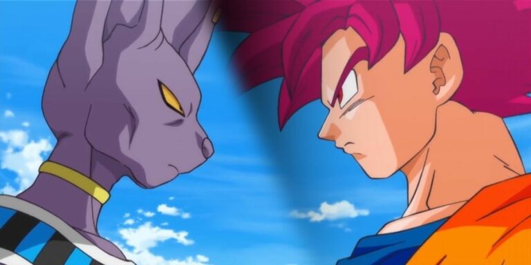 Goku vs. Beerus battle of gods (1)