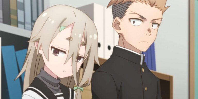 takeru and sakurako in library