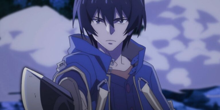 Yuji with knife in battle