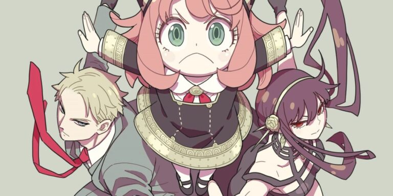 Loid, Anya and Yor in new key art for the anime Spy X Family