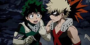 Bakugo and Deku Hero Costumes