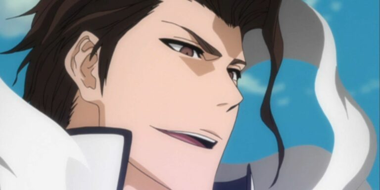 aizen smugly talking
