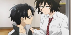 Akira talking to Ko