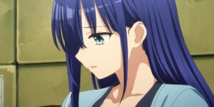 ayano looking down
