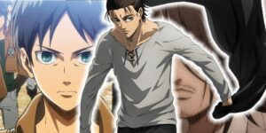 Eren in attack on titan