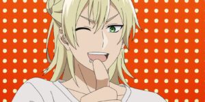 kei giving the thumbs up