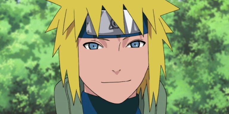 Minato happy face
