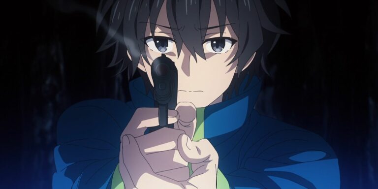 shu with pistol