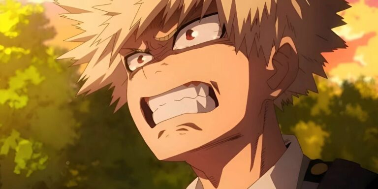 bakugo is upset