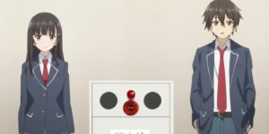 Mizuto and Yume standing