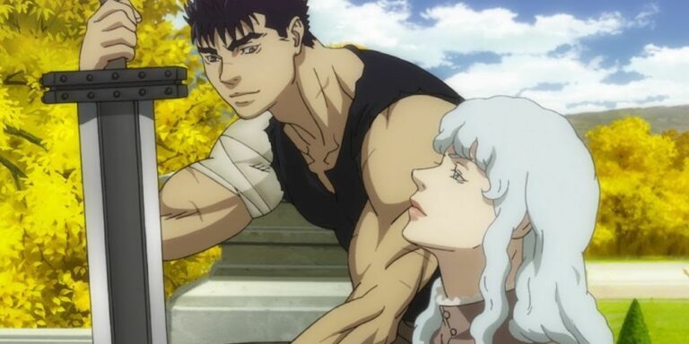 Guts and Griffith from Berserk
