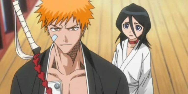 ichigo rukia & bridge in bleach