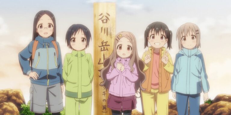 Kaede, Honoka, Kokona, Hinata, and Aoi from Encouragement of Climb