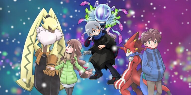 SynbareAngoramon-Ruli-Tsukiyono-Kiyoshiro-Higashimitari-TeslaJellymon-BetelGammamon-and-Hiro-Amanokawa-in-Digimon-Ghost-Game-1
