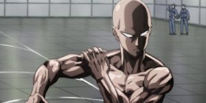 ripped Saitama in One-Punch Man