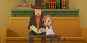 Hershel and Katrielle Layton from Professor Layton Mystery Detective Agency