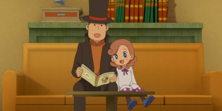 Hershel and Katrielle Layton from Professor Layton Mystery Detective Agency