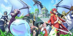 Satoru and his friends in That Time I Got Reincarnated As A Slime.