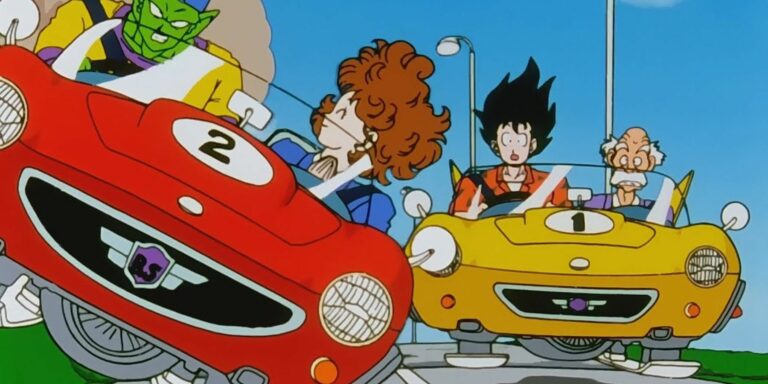 Anime Dragon Ball Z Driving Episode