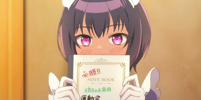 Lilith bashful with book