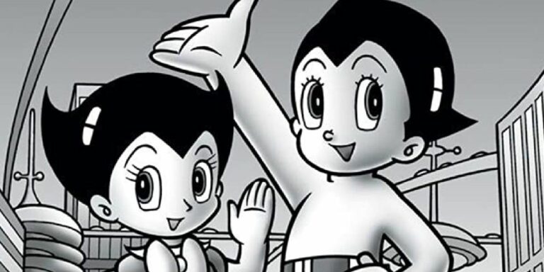 Atom And Uran Show The City In Astro Boy