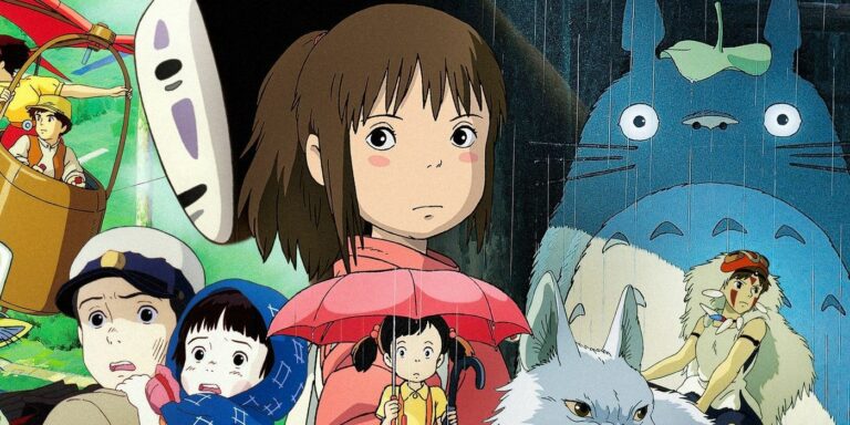 Studio Ghibli characters