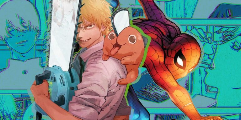 chainsawman spider man