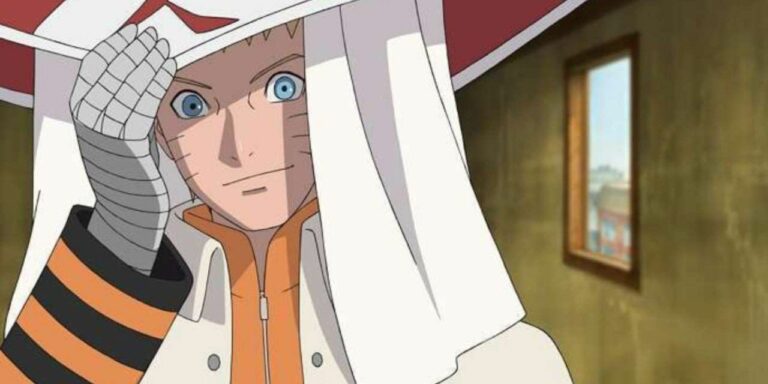 Naruto as the 7th Hokage in Naruto.