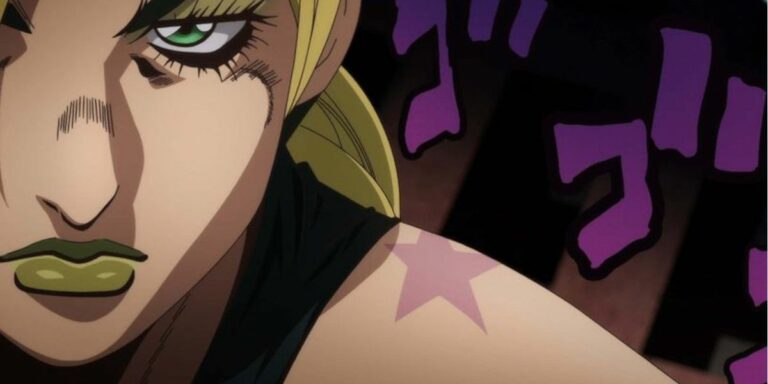 jolyne Cujoh close up of face