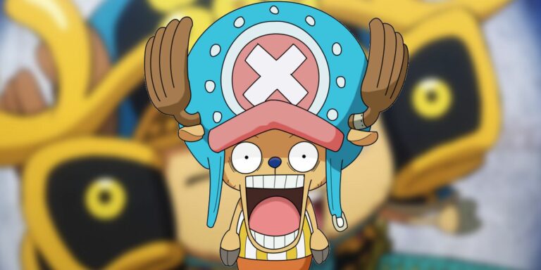 Shocked Chopper in One Piece