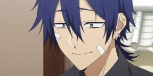 younger toru is happy