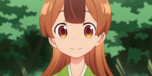 Mameda is happy in forest