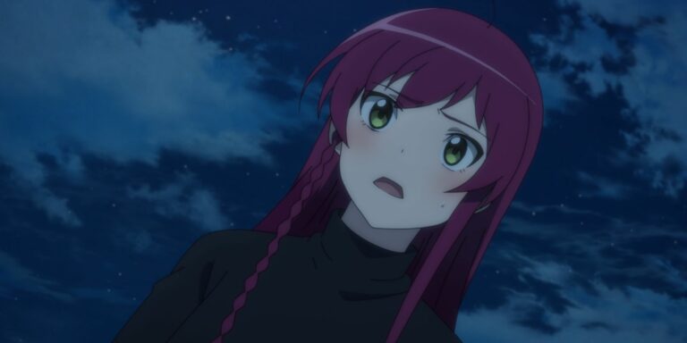 Emi Yusa looks on in shock in The Devil Is a Part-Timer!.