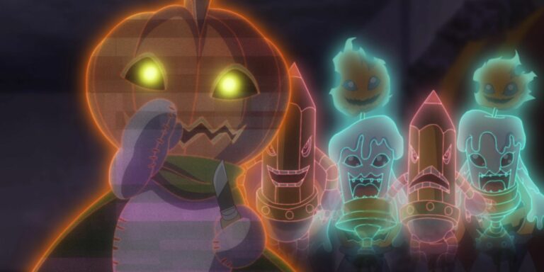 Anime Digimon Ghost Game Pumpmon Minions